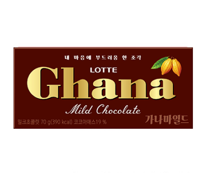 Shokolad temnyy yaponskiy Lotte Ghana